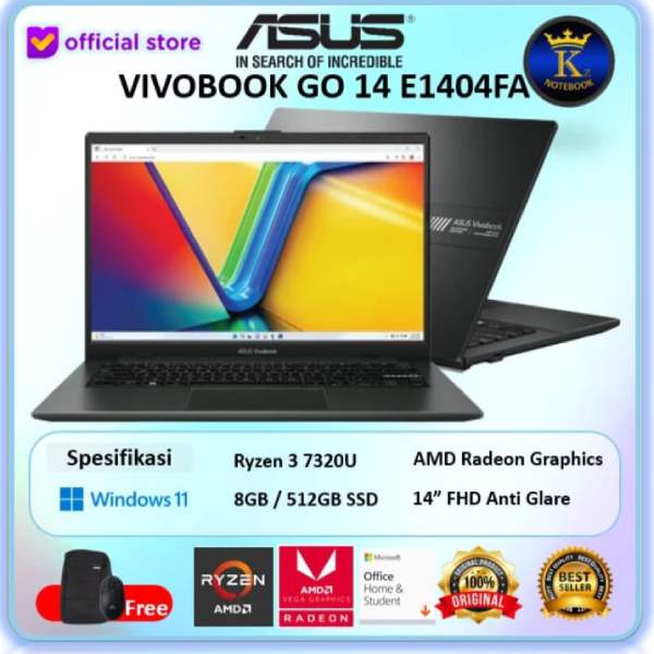 Laptop ASUS VivoBook 14 Sangat Cocok untuk Mahasiswa