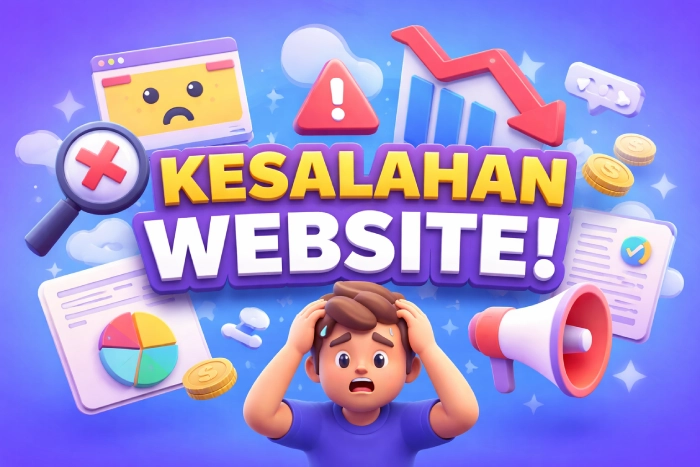 7 Kesalahan Pemula Bangun Website yang Jarang Disadari