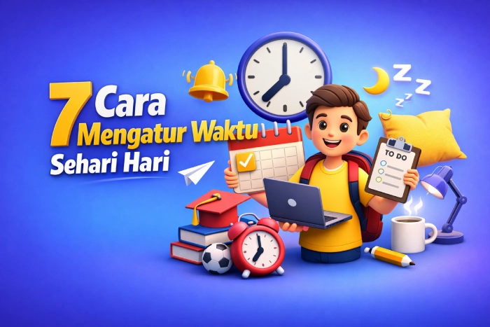 7 Cara Mengatur Waktu Sehari Hari agar Sekolah, Kerja, dan Istirahat Nggak Bentrok