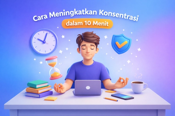 Cara Meningkatkan Konsentrasi