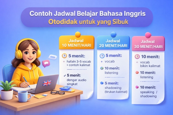 Tips Belajar Bahasa Inggris Otodidak