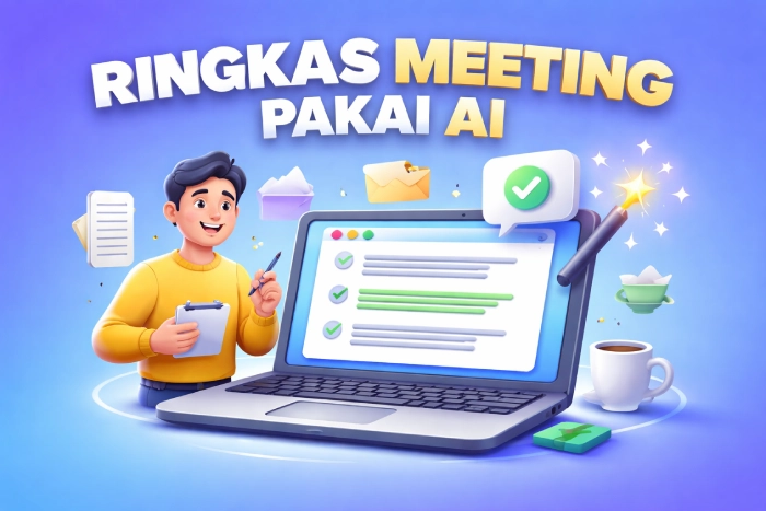 Prompt AI untuk Merangkum Meeting Panjang Menjadi Catatan Singkat