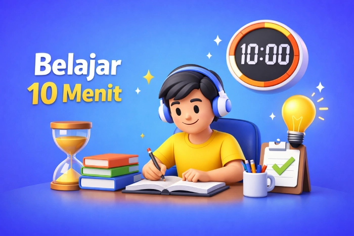 Tips Agar Tidak Malas Belajar yang Bisa Dicoba dalam 10 Menit