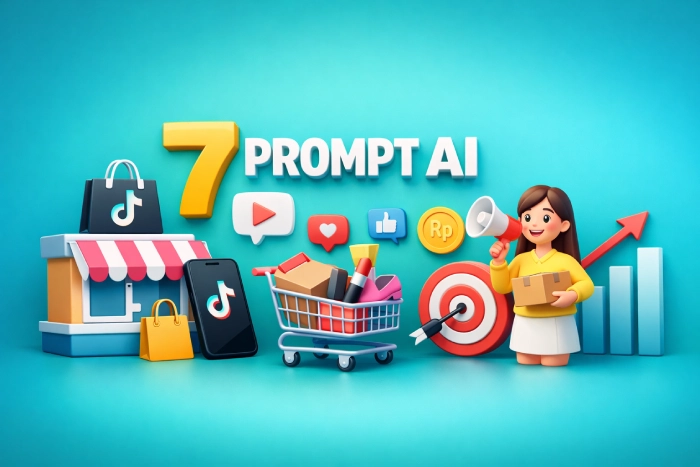 7 Prompt AI untuk Strategi Jualan di TikTok Shop (Auto Kepake!)