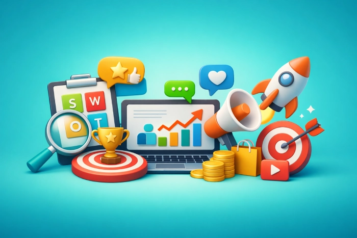 9 Prompt AI untuk Analisa Kompetitor Bisnis Online (Cepat & Akurat)