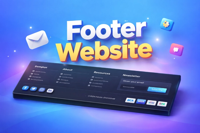 5 Template Footer Website Profesional Gratis & Siap Digunakan