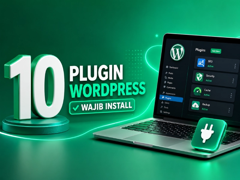 10 Plugin WordPress Wajib Install untuk Website Pemula