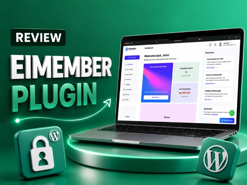 Review eiMember: Plugin WordPress untuk Digital Creator dan Pebisnis Online